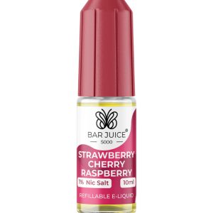Bar Juice Strawberry Cherry Raspberry Nic Salt