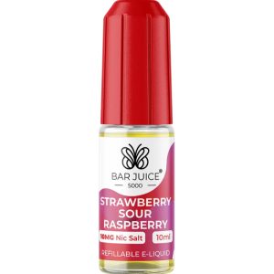Bar Juice Strawberry Sour Raspberry Nic Salt