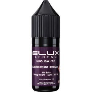Elux Legend Blackcurrant Lemonade Nic Salt