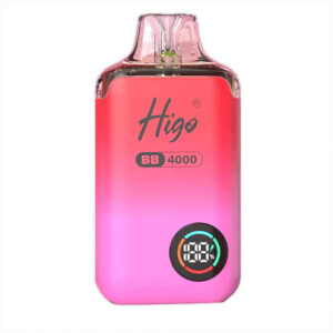 Higo BB 4000 Strawberry Hubba Prefilled Pod Kit